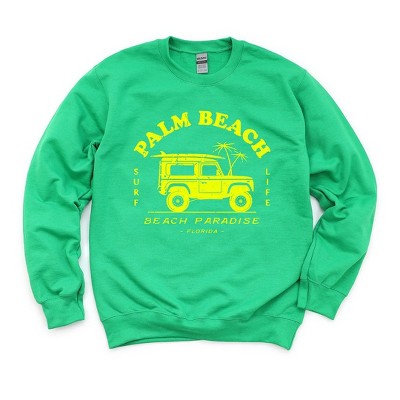 Simply Sage Market Women's Graphic Sweatshirt Palm Beach Truck