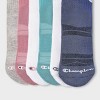 Champion Women's 6pk Quarter Crew Socks - 4 of 4