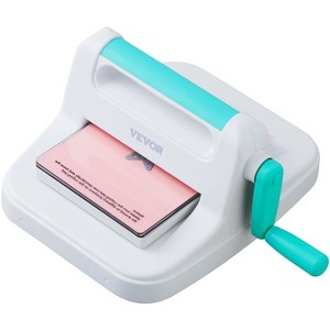 Angel Sar 6-Inch Manual Die Cutting & Embossing Machine, Complete Starter Kit with Plates, Dies, Folders & Cardstock, Portable Scrapbooking Tool - 1 of 4