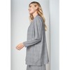 Jessica London Stretch Knit Open Front Knit Topper - 4 of 4