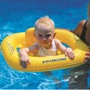 Swimline 52" Inflatable Children's 1-Person Swimming Pool Baby Seat Float - Yellow - 4 of 4