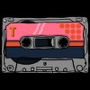 Men's Design By Humans Music cassette. By Danomore Tank Top - 2 of 2