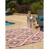 Unique Loom    Outdoor Southwestern Fethiye Area Rug - 2 of 4