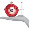 Old World Christmas Blown Glass Ornament for Christmas Tree, Washington Nationals Baseball Mitt - 3 of 3
