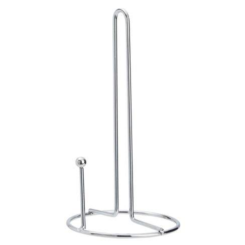 Paper Towel Holder Stainless Steel Vertical Stand for Paper Towels 5.5 x 11.5 Inches