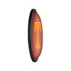 College Football Pigskin Design Oval Slimline Lighted Wall Sign - 3 of 4