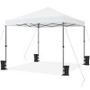 Yaheetech 10x10ft Pop-up Canopy with One-Push-To-Lock Setup Mechanism - 2 of 4