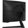 Manufacturer Refurbished Samsung Odyssey G55C 27" 1440p HDR 165 Hz 2560 x 1440 Curved Gaming Monitor, Black - 4 of 4