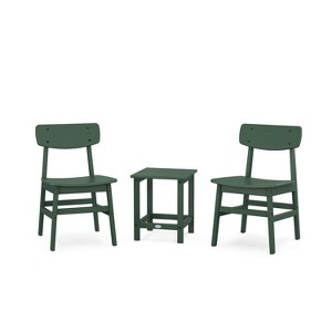 POLYWOOD 3pc Modern Studio Urban Outdoor Patio Chair Conversation Set - 1 of 1