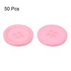 Unique Bargains Resin Craft Snap Round Flat 4-Hole Sewing Buttons 50 Pcs - 3 of 4