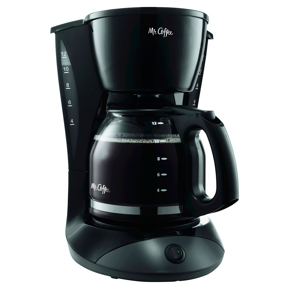 Mr. Coffee 4-Cup Switch Coffee Maker, Black (DR5-NP) 