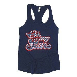 Simply Sage Market Women's Oh My Stars Cursive Racerback Tank - 1 of 4