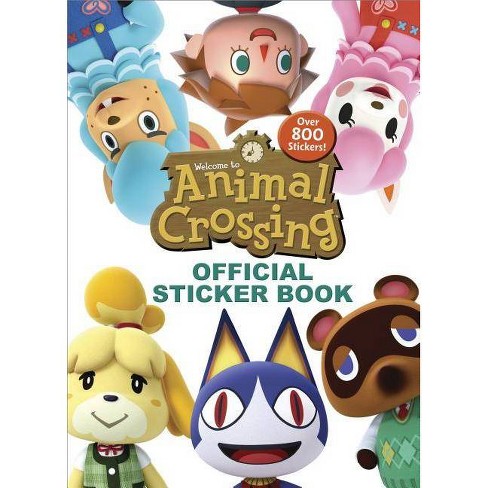 Nintendo Animal Crossing Official Sticker Book By Courtney Carbone Paperback Target - animal crossing music codes for roblox