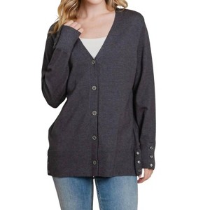 Women's Better Than Your Basic Cardigan - Emerald Collection - 1 of 4
