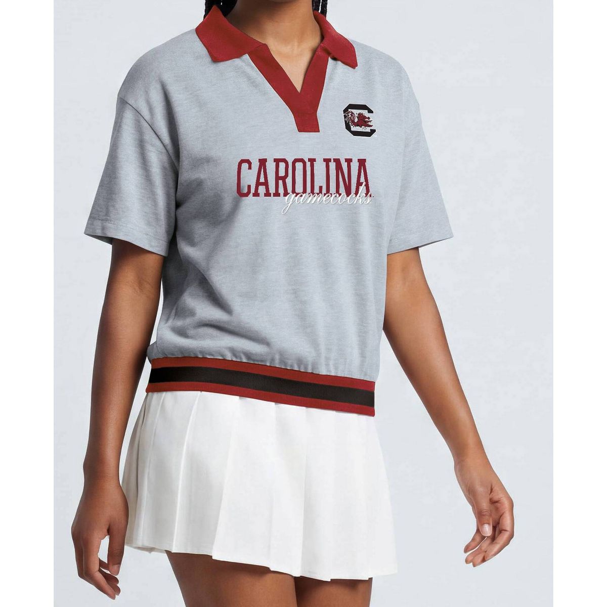 NCAA South Carolina Gamecocks Champion Women's Collard T-Shirt - thumbnail 4