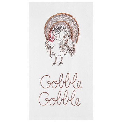 C&F Home Gobble Gobble Flour Sack Cotton Kitchen Towel