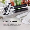 Multifunction Can Opener and Bottle Opener Easy to Use, Razor Sharp Stainless Steel Cutting Wheel, Soft Ergonomic Handles - 2 of 4