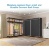 VIPEK V30C Garment Rack Heavy Duty Portable Closet with Cover Clothes Racks, Wardrobe Closet Black Metal Closet Rack with Cover - 4 of 4