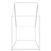 Sapphtopaz Floor House Bed Frame for Kid with Roof Design Platform Bed with Metal Frame for Kids Bedroom, Playroom, Nursery - 3 of 4