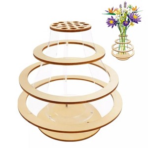 Kitcheniva Wooden Vase Kit For Flower Bouquet Building Display - 1 of 4