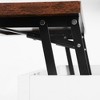Coffee Table, Multi-functional Lifting Dining Table Coffee Table, Living Room Home Table, Modern Coffee Table 90CM, Vintage White - 3 of 4