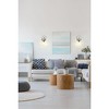 Fontaine 14" Glass Wall Sconce - Dimmable, Damp Rated, 1 Bulb, Elegant Design - 4 of 4