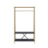 Acme Furniture Pahor Hall Tree Gold/Black: Entryway Organizer with Metal Frame, Storage Rack - 3 of 3