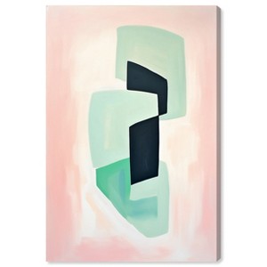 Art Remedy Jade with Magnets Contemporary Shapes Abstract Wall Art Unframed - 1 of 4