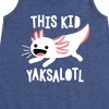Girls' - Instant Message - This Kid Yaksalotl Graphic Sleeveless Aline Dress - 2 of 4