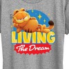 Women's - Garfield - Living The Dream Short Sleeve Graphic T-Shirt - 2 of 4
