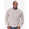 KingSize Men's Big & Tall Shaker Knit Crewneck Sweater - image 4 of 4