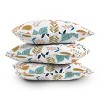 18"x18" 83 Oranges Botanical Harmony Square Throw Pillow Orange - Deny Designs: Indoor Polyester Decorative Cushion, Zippered - 4 of 4