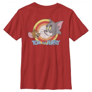 Boy's Tom and Jerry Classic Logo T-Shirt - 1 of 4