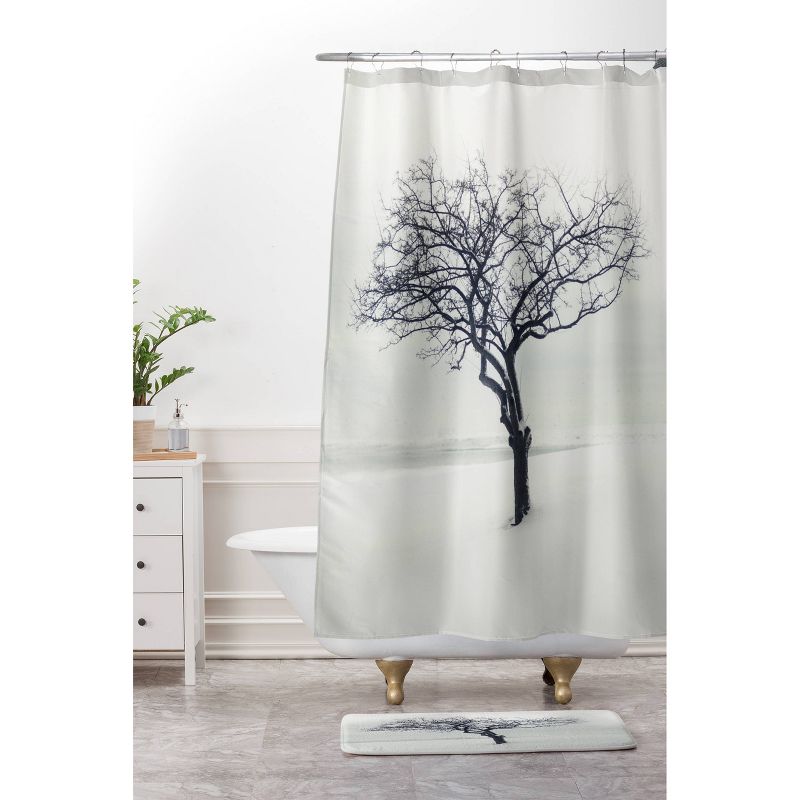 The Scientist Shower Curtain Gray - Deny Designs, 3 of 6