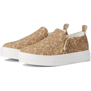 Girl Andraya Tan Leopard Zip Shoe - MIA - 1 of 4
