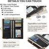 FATMOON Vintage Women’s Bifold Wallet Clutch with Kiss-Lock & Zip Coin Pocket - Slim PU Leather Purse for Daily Use - 4 of 4
