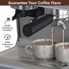 Espresso Machine with Grinder and Milk Frother Steam Wand, 20 Bar Coffee Maker with 95oz Water Tank, Professional 3 In 1 Espresso Maker (1450w) - 4 of 4