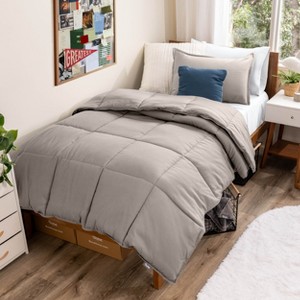 Bare Home Goose Down Alternative Comforter Set - 1 of 4