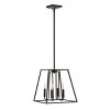 Porten 4 Light Pendant - Oil Rubbed Bronze (Black) - Safavieh. - image 3 of 4