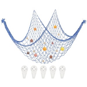 Unique Bargains Mediterranean Style Ocean Theme Wall Hanging Party Decorative Hanging Ornament - 1 of 4