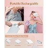 FASCINATE Handheld Mirror with Lights, 1X10X 2-Sided Magnifying with Swivel Handle, Perfect for Travel, Portable with USB Charging - 4 of 4