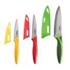 Zyliss 3pc Stainless Steel Knife Set Yellow/Red/Green - 2 of 3