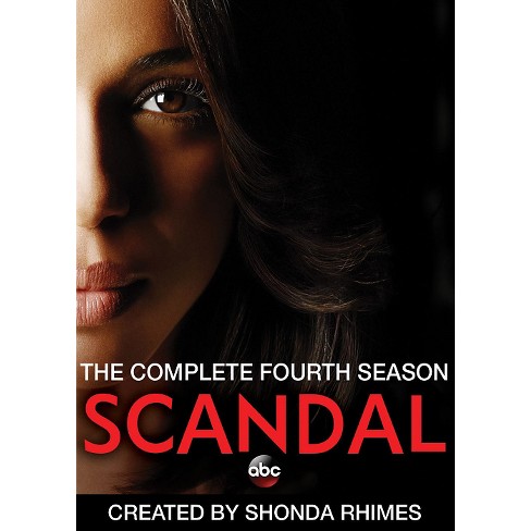 Scandal The Complete Fourth Season 5 Discs