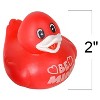 ArtCreativity Valentine's Day Rubber Duckies - 12 Pack, Love Themed Bath Toys - 2 of 4