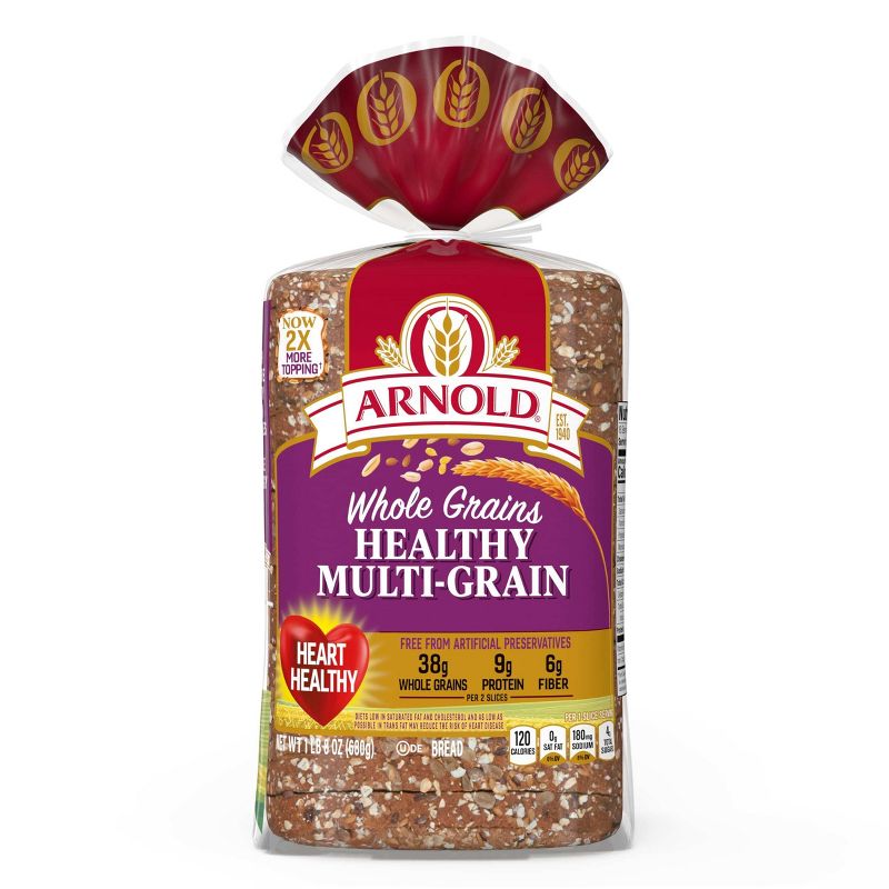 Arnold Healthy Multigrain Bread - 24oz, 1 of 11