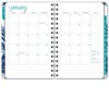 Global Printed Products Hardcover CY 2025 Fashion Planner - 5.5"x8" (Blue Bloom) - 2 of 4