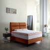 Queen Size Memory Foam & Pocket Springs, Medium Firm Hybrid Breathable Mattress in a Box, CertiPUR-US Certified-Coolbibila - 3 of 4