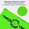 Avery Printable Wraparound Band Labels, Neon Green, 2-3/8" x 8", 240ct - 4 of 4