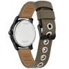 Citizen Men's Eco-Drive Sport Casual Garrison Watch, Khaki Leather Strap, 3 Hand, Day / Date - 3 of 4