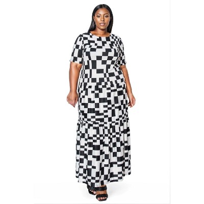 L I V D Women's Artemesia Tiered Maxi Dress